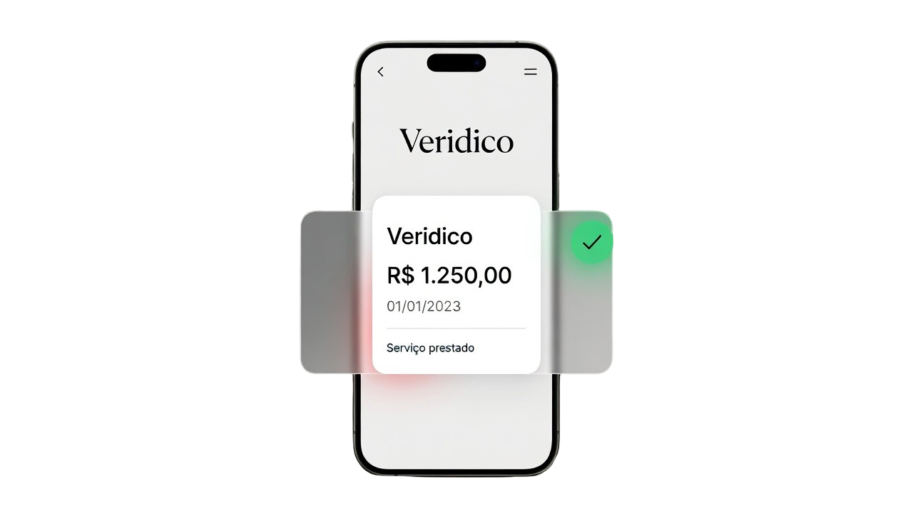 Veridico — interfaz del software